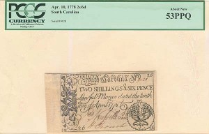 Colonial Currency - April 10, 1778 - Paper Money